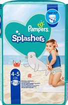 Couches Pampers Splashers Couches de bain - taille 4-5 - 9 à 15 kg - 11 pièces