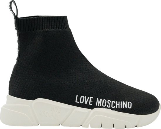 Love Moschino Ja15343g1g Hoge sneakers - Dames - Zwart - Maat 40