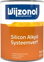 Wijzonol Silicon Systeemverf 1 liter Wit