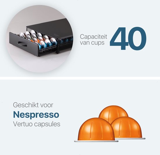Porte-capsule LaCardia - Porte- Porte-capsules Nespresso - 40