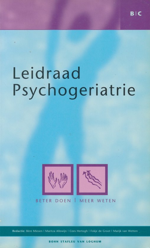 Leidraad psychogeriatrie 2 - cover