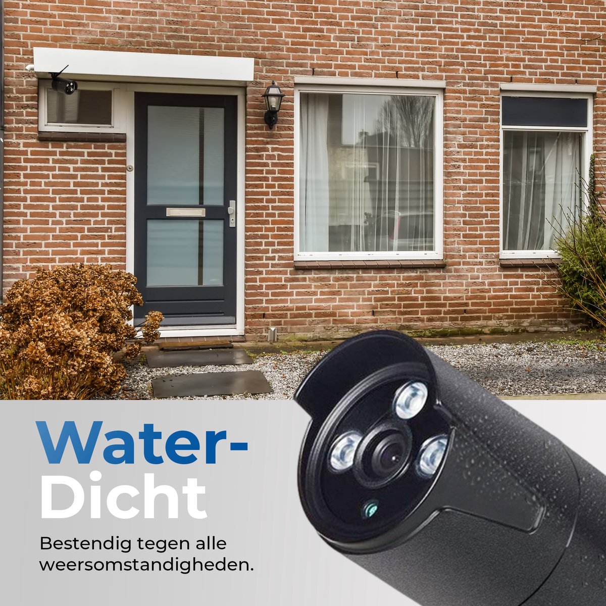 Compleet Camera Beveiliging Set met 4x Wifi IP Camera - Draadloos - + 2TB HDD - Beveiligingscamera voor Buiten - Bewakingscamera - – foto 4