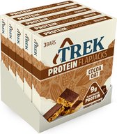 TREK proteïne havermoutrepen Cacao (3x50g) - 5 stuks