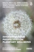 Routledge Studies in Sustainable Development- Interdisciplinary Perspectives on Planetary Well-Being