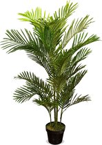 Kunstplant kunstpalm Areca palm H105 cm - HTT Decorations