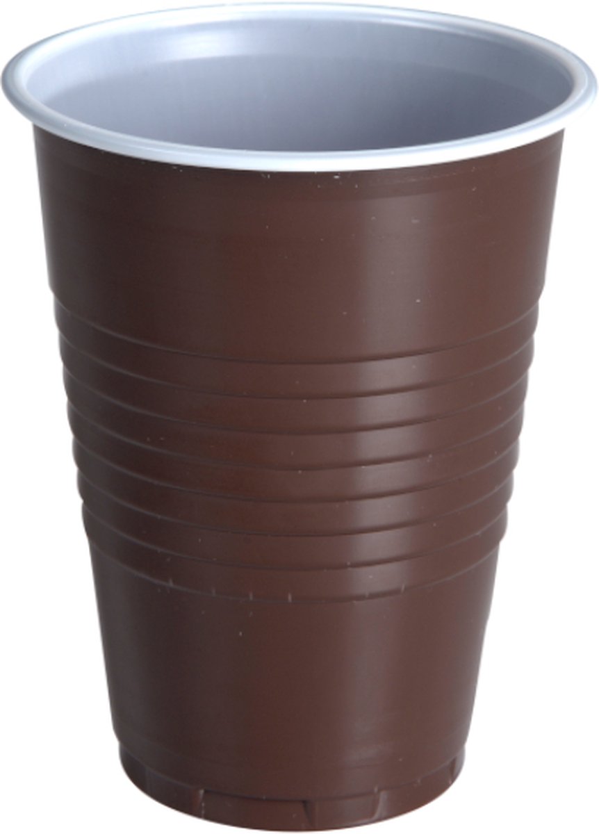 CyrusCoffee automaatbekers 20cl 100 stuks - Vending cup, ABENA Gastro, 9cm, Ø7cm, 20 cl, 21 cl, brown, PS, antistatic-treated