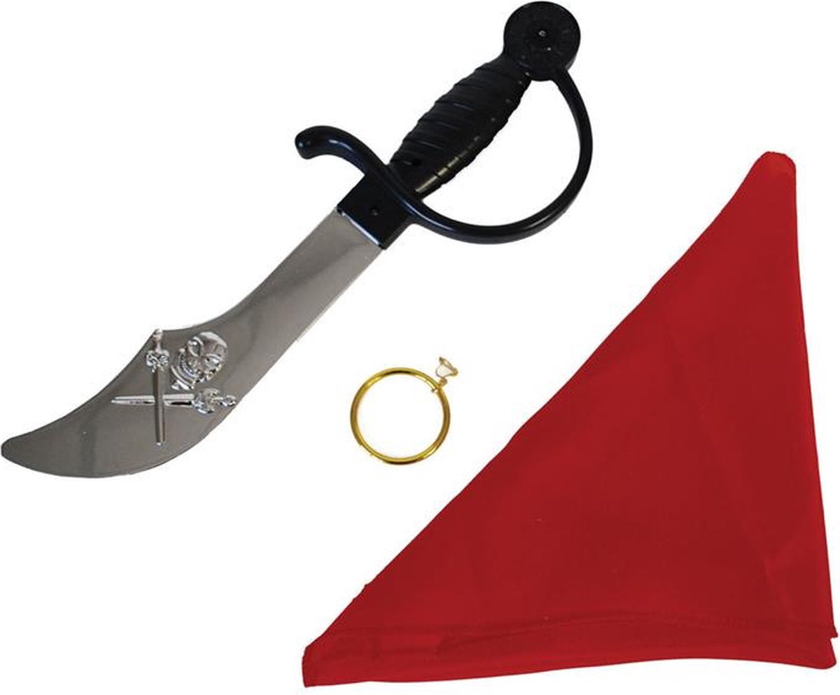 Piraten set ringo 3-delig