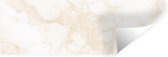 Muurstickers - Sticker Folie - Marmer - Wit - Goud - Luxe - 120x40 cm - Plakfolie - Muurstickers Kinderkamer - Zelfklevend Behang - Zelfklevend behangpapier - Stickerfolie