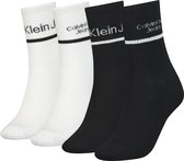 Calvin Klein Jeans Giftbox Gestreepte Dames Sokken - 4-pack - One Size