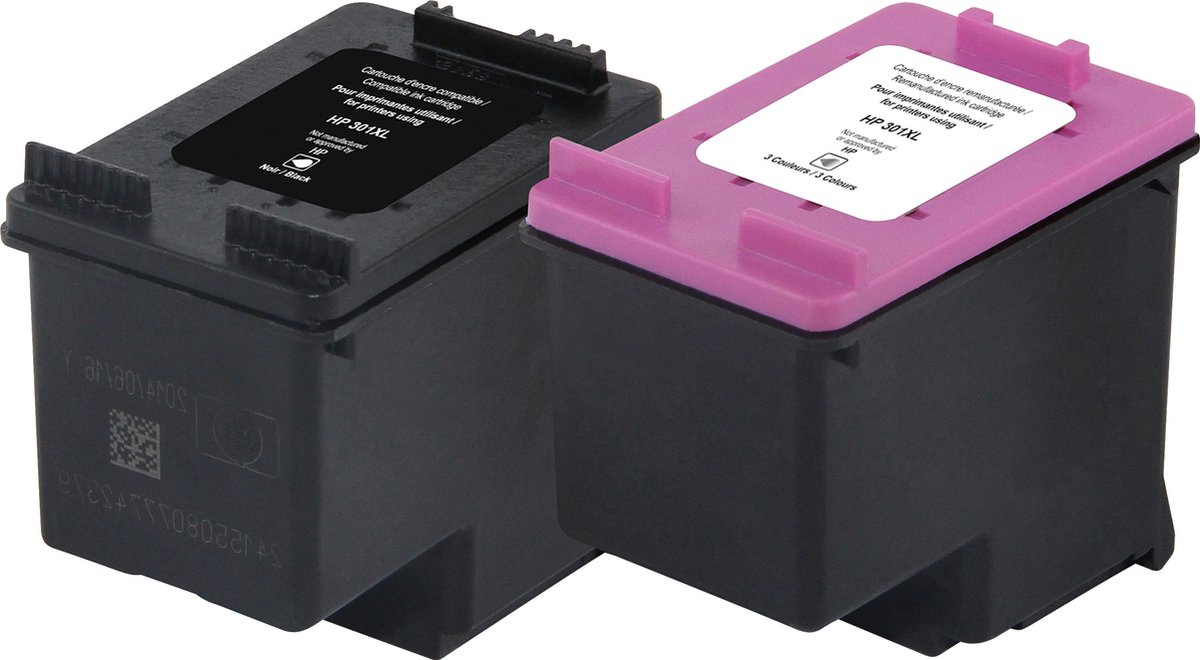 RecycleClub K10501RC inktcartridge 2 stuk(s) Compatibel Hoog (XL) rendement Zwart, Cyaan, Magenta, Geel