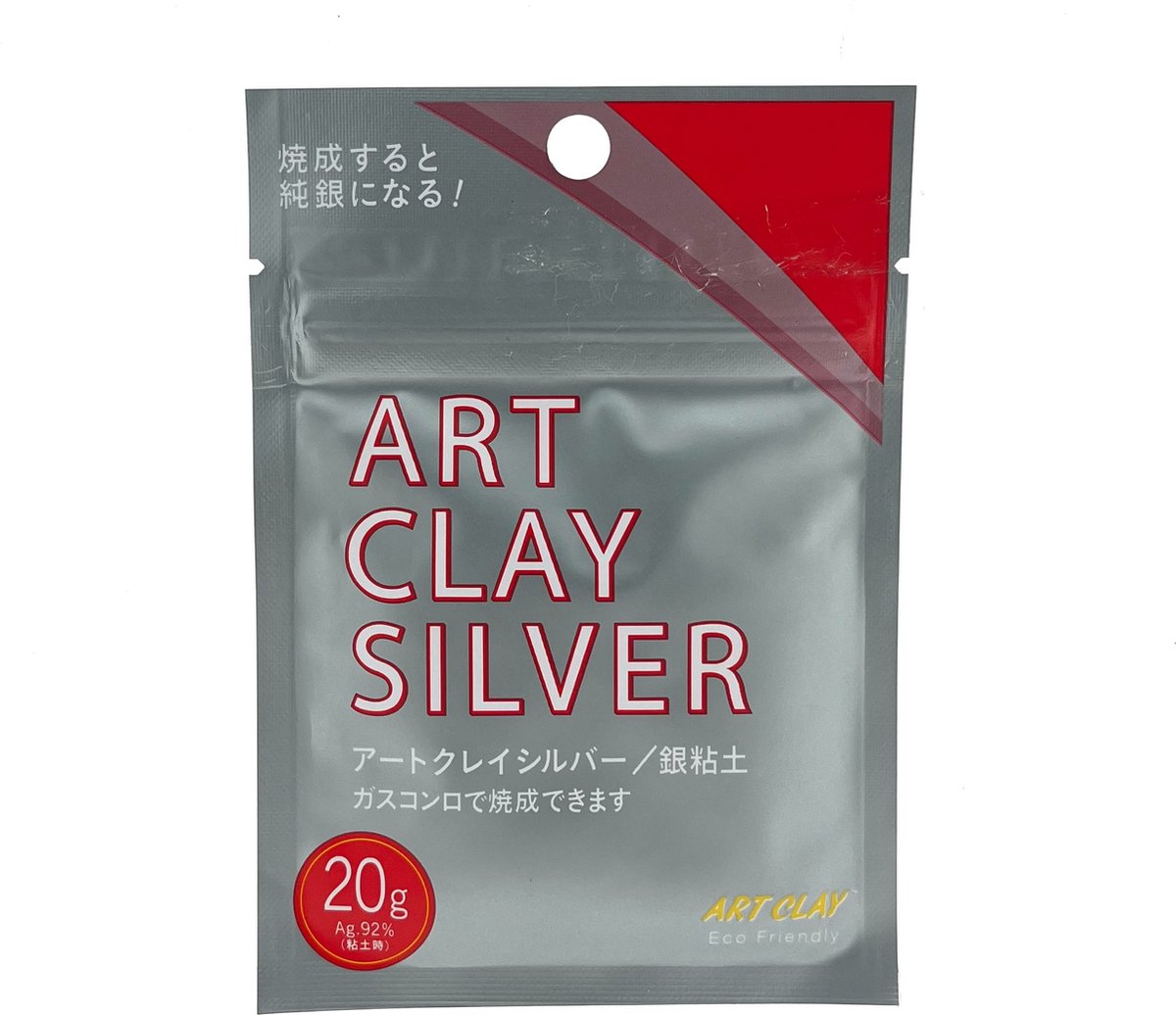 Art Clay Silver - Zilverklei - 20 gram - Laat jouw creativiteit de vrije loop met zelfgemaakte zilveren sieraden