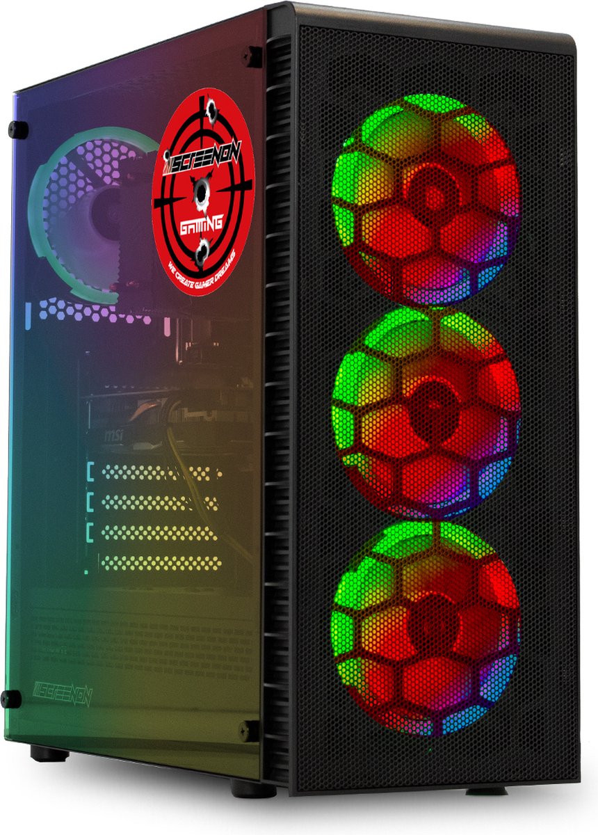 ScreenON - Ryzen 7 - 512GB M.2 + 1TB HDD - RTX 3070Ti 8GB - GamePC.V602105