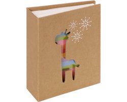SecaDesign fotoalbum insteek - Giraffe - 100 foto’s 10x15 / 11x15 cm - insteekalbum