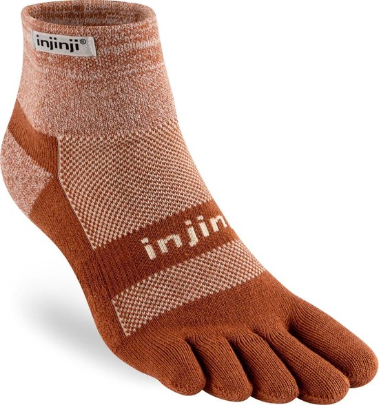 Injinji Trail Midweight Mini-Crew - Blauw/Geel - 44-47