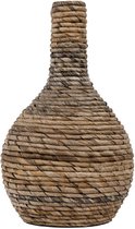 MUST Living Vase Onion small - 36xØ20 cm, banana bark with ceramic