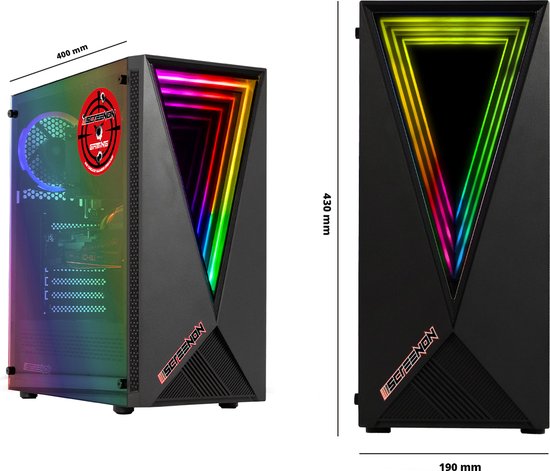 ScreenON - Intel Core i3 - 512GB SSD + 2TB HDD - RTX 3050 - GamePC.X255106