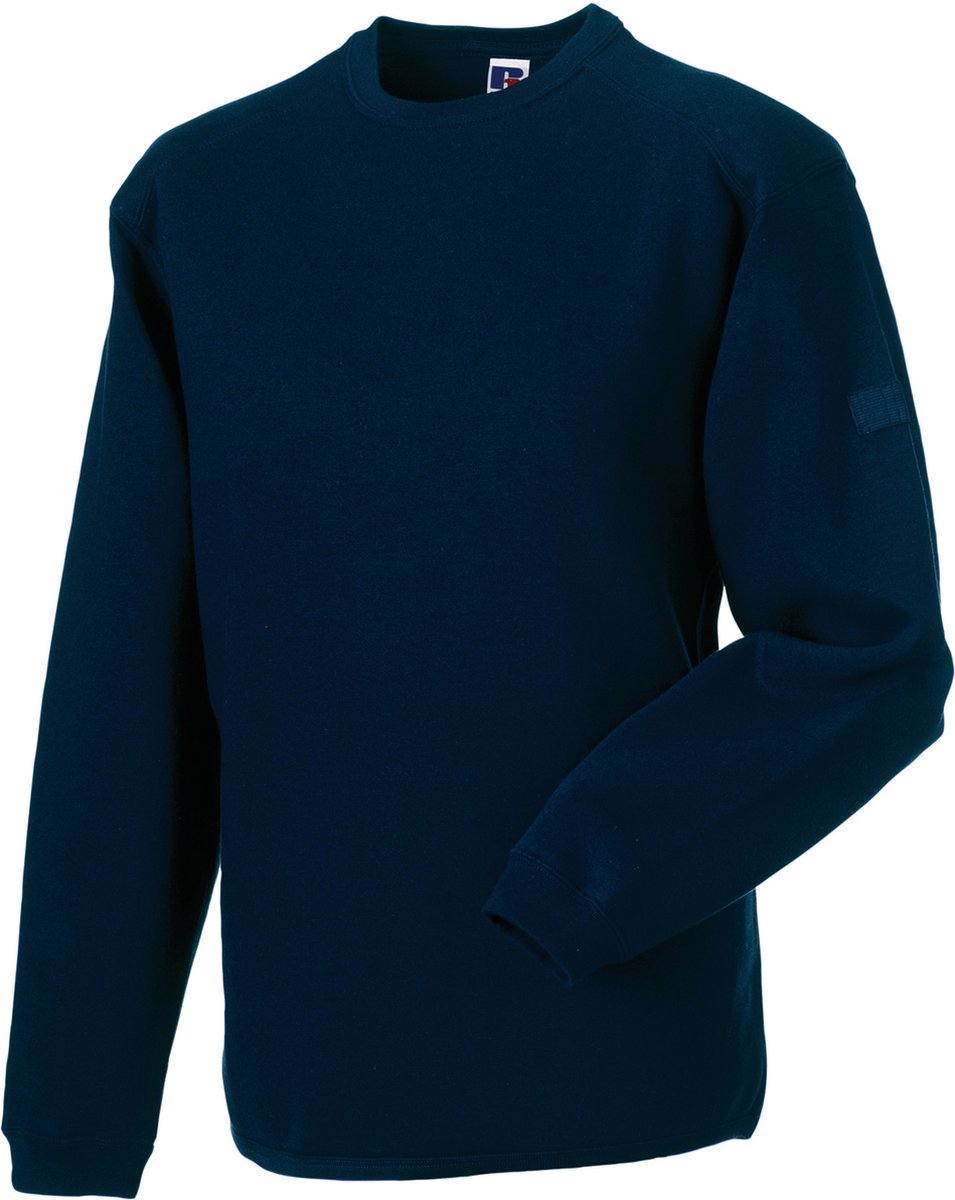 Heavy Duty Crew Neck Sweater 'Russell' French Navy - S