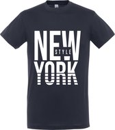 T-Shirt 359-97 New York - Navy, L