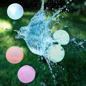 Ballons à eau réutilisables - 6 pièces - ballon à eau - jouet aquatique - tiktok - ballon à eau réutilisable - pour l'extérieur - pour la piscine