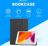 Mobigear Tablethoes geschikt voor Apple iPad 9 (2021) Hoes | Mobigear Tri-Fold Bookcase - Eiffeltoren