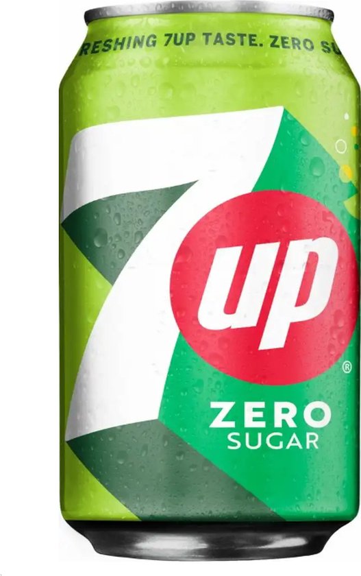 7Up Zero Sugar (24 x 0,33 Liter cans DK) - Five Star Trading Holland