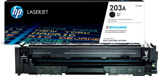 HP 203A CF540A Cartouche de toner noir 1400 pages dorigine Toner