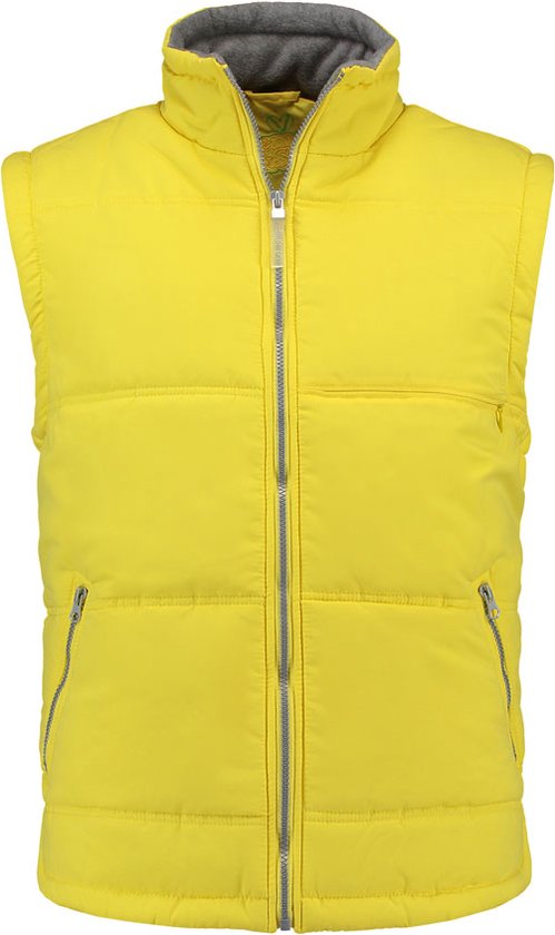 L&S Body warmer unisexe Yellow - XXXL