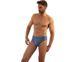 Sesto senso- Leopard- slipje - katoen- blauw 'jeans' L