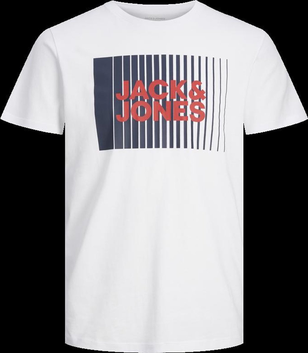 T-shirt Homme Jack & Jones JJECORP Logo – Col Rond, 100% Coton, Coupe Régulière, Manches Courtes Magasin Jack Jones