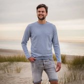 SNEAC comformance wear - Heren Trui - Mario Knit - Lichtblauw - maat XL