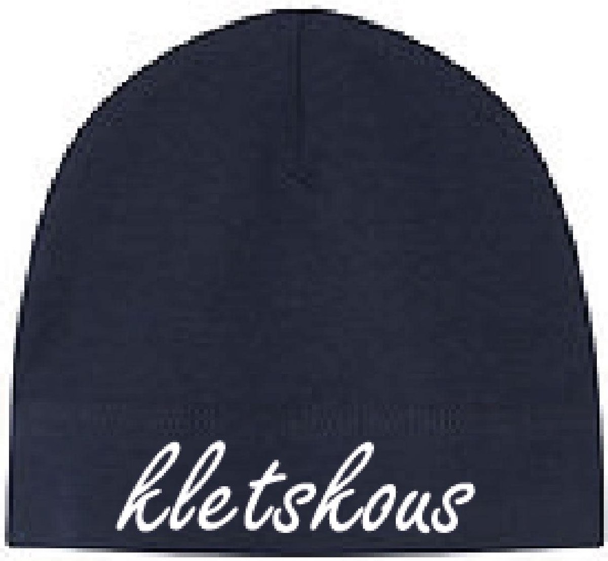 Mutsje Kletskous Donker Blauw One Size bol