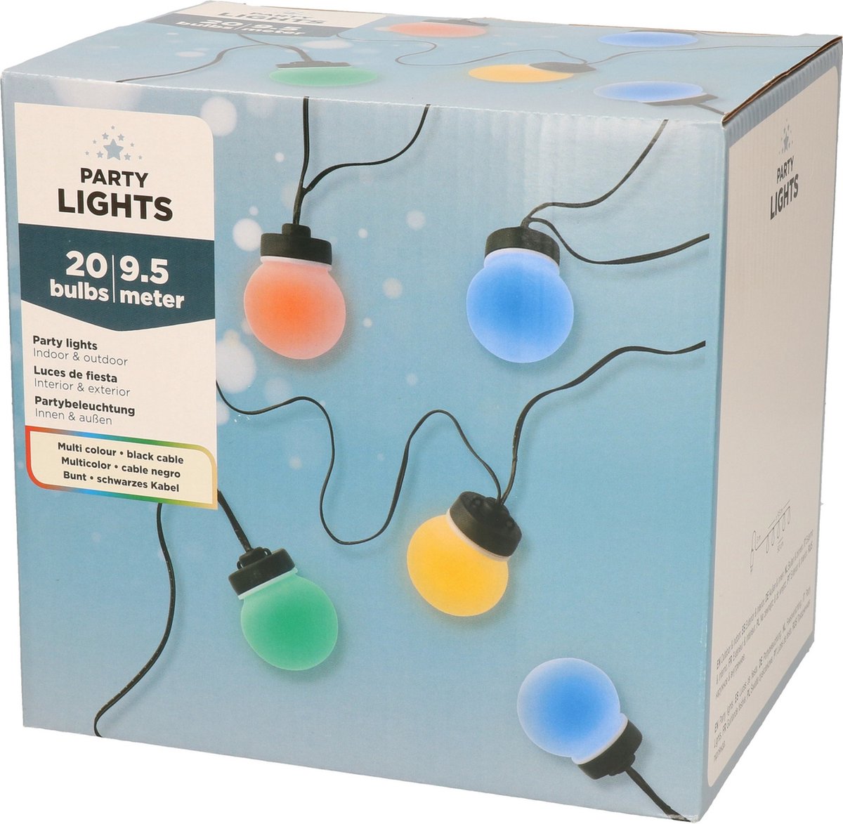 Lumineo Partylight buiten met stekker