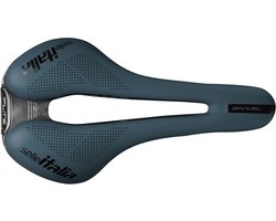 Selle Italia Flite Boost Gravel Superflow Ti 316 Zadel Blauw 145 mm Man,Vrouw