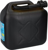 Benzine Jerrycan 10 liter in het zwart