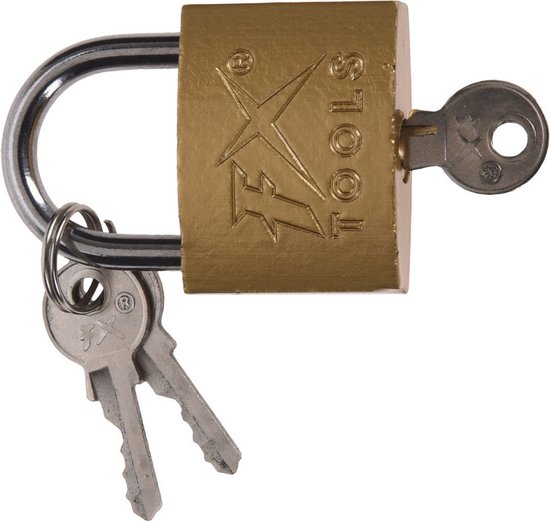 1x Cadenas 50mm métal bronze - 5 x 1,5 x 7,5 cm - Cadenas