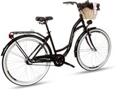 Goetze Style 28 pouces 3 vitesses vélo de ville à entrée basse vélo pour femme avec panier
