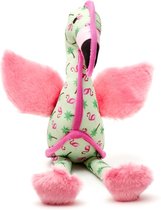 The Worthy Dog – Flamingo - Hondenspeelgoed - Knuffel - Sterk - Pieper - Flamingo