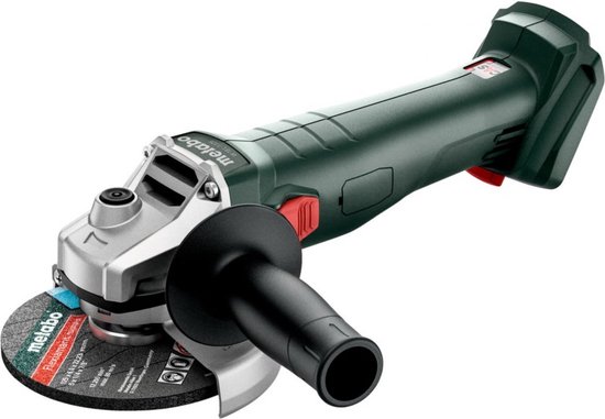Metabo W18 7-125 | Accu Haakse Slijper | 18V | 125mm | 8500 /min | Zonder accu en lader