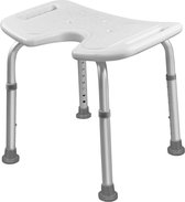 Shower Chair for Senior, Shower Stool / Douchestoel - Douchekruk / Douchezitje Anti-slip, Douche Stoel voor Bad voor OuderenGordijn