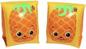 Ananas - veilige en comfortabele opblaasbare zwembandjes voor kinderen van 3-6 jaar - verstelbaar zwemhulpmiddel leuk design
