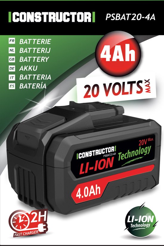Einhell Gereedschapsaccu 18V 3,0Ah Li-Ion PXC Plus Voor Alle Power X Change Apparaten