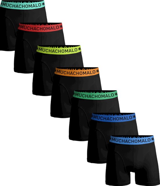 Muchachomalo Heren Boxershorts - 7 Pack - Maat XL - Mannen Onderbroeken