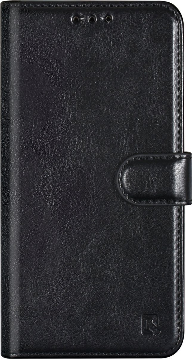 UNIQ Accessory Galaxy S23 Plus Book Case hoesje - Pasjeshouder voor 3 pasjes - Magneetsluiting - Hanger - Zwart