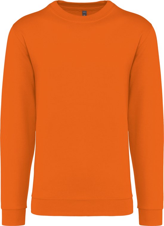 Sweater 'Crew Neck Sweatshirt' Kariban Collectie Basic+ 4XL - Orange