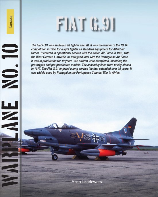 Warplane 10 - Fiat G.91 - cover