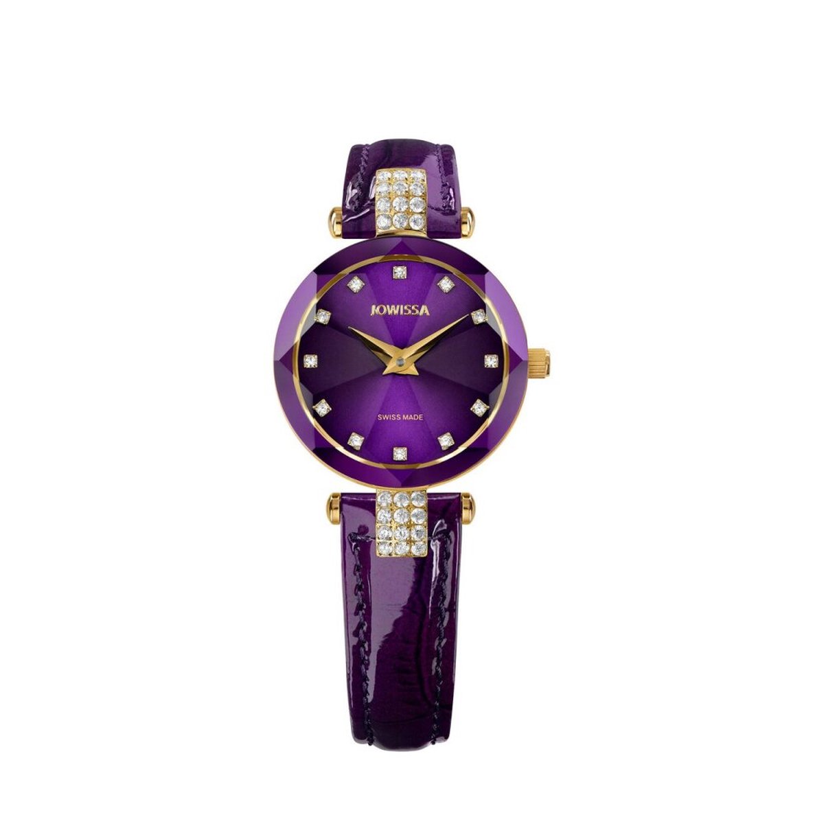 Jowissa - J5.616.S - Polshorloge - Dames - Quartz - Facet Strass