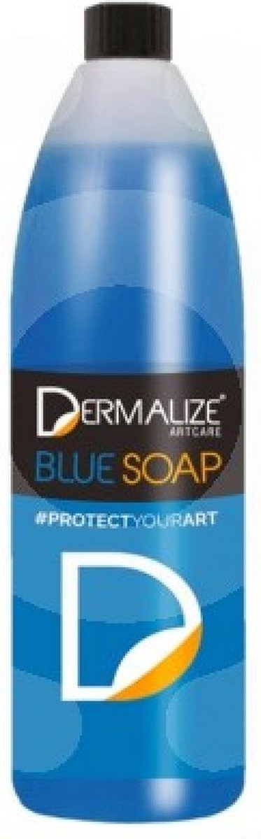Dermalize Pro Blue Soap 1L Concentraat | Tattoo PMU Microblading Groene Zeep | Green Soap | PMU | Microblading | Permanente Make-Up | Browmapping