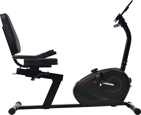 Opvouwbare Hometrainer Met 8 Niveaus Magnetische Weerstand En Hartslagmeter Voor Thuis 6153906244215