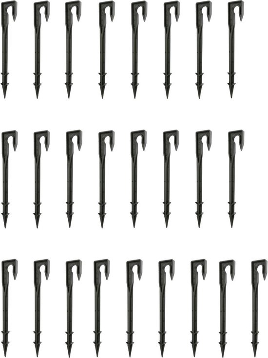SummerRain - Grondpennen voor ⌀ 15/16 mm slang (set van 25 stuks) - beregening onderdelen - stel uw eigen beregeningssysteem samen