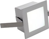SLV FRAME BASIC LED Trapverlichting 1x1W 3000K Grijs Chroom LED 111262